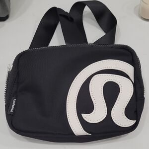 lululemon athletica Black and White Belt Bag